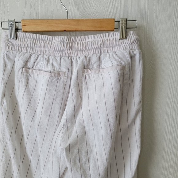 Athleta Stripe Bali Linen Crop - Picture 4 of 10